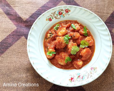 Amina Creations Restaurant Style Prawn Masala Gravy