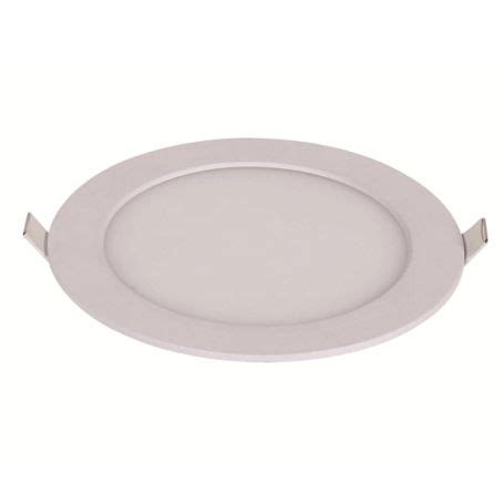 Panel Led Empotrado Circular 18W Luz Blanco Frío