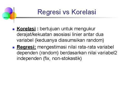 Ekonometrika Pertemuan Sifat Dasar Analisis Regresi Nature