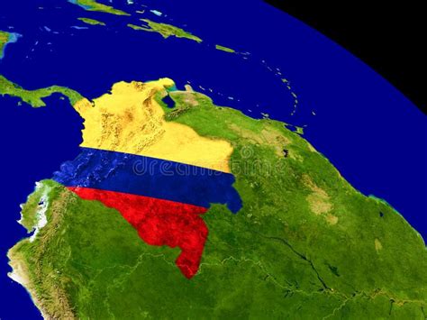 Colombia Flag Map Stock Illustrations 2 687 Colombia Flag Map Stock