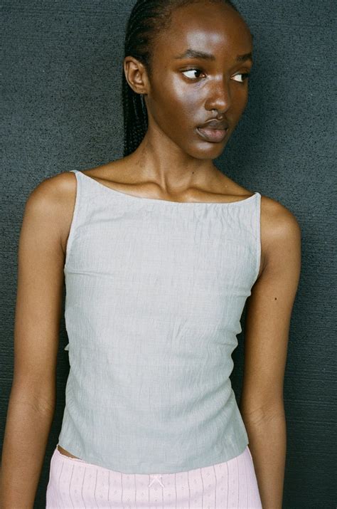 Paloma Wool Haizea Top - Stone | Garmentory