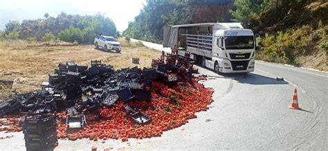 Antalya Da Domates Y Kl T R Devrildi Bir Ok Domates Ziyan Oldu Son