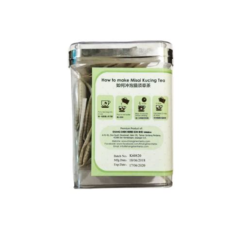 Misai Kucing Tea (3g, 20packs/box) – Khang Shen Herbs Malaysia