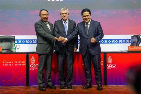 Thomas Bach Sambut Baik Keseriusan Indonesia Untuk Jadi Tuan Rumah