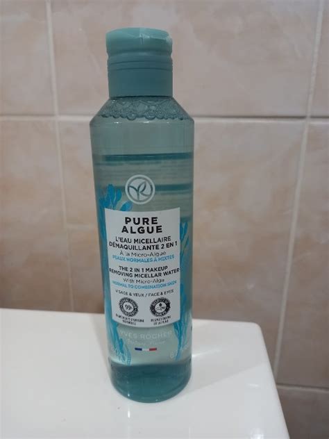 Yves Rocher Pure Algue L Eau Micellaire Démaquillante 2 en 1 à la