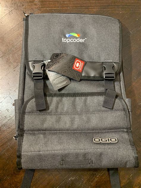 OGIO Apex Rucksack Topcoder Embroidered Logo New With Tags Laptop