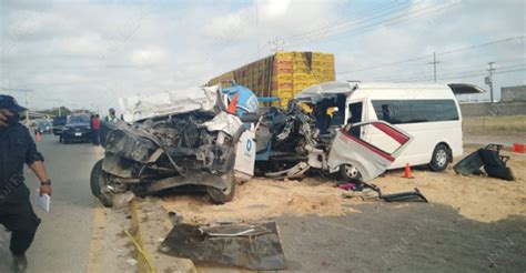 Choque En La Carretera M Rida Canc N Deja Un Muerto Y Lesionados