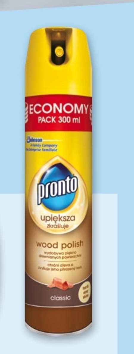 Spray Do Czyszczenia Mebli Pronto Promocja Selgros Cash Carry Ding Pl