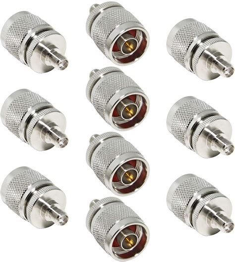 N Male To Sma Female Adapter 10 Pack N Type To Sma Type Coax Coaxial