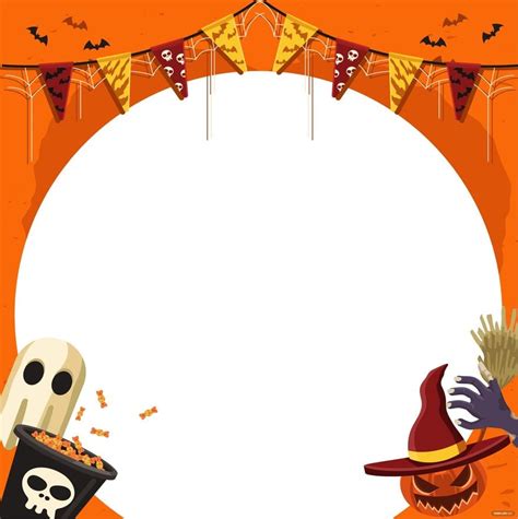 Halloween Border Vector In Illustrator  Eps Png Svg Download