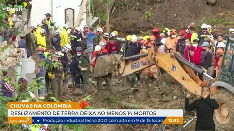 Deslizamento De Terra Deixa Ao Menos 14 Mortos Na Colômbia Repórter Brasil Tarde Tv Brasil