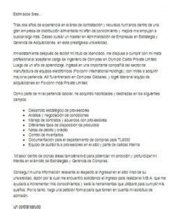 Ejemplo De Carta De Motivaci N Para Un M Ster Ejemplos De