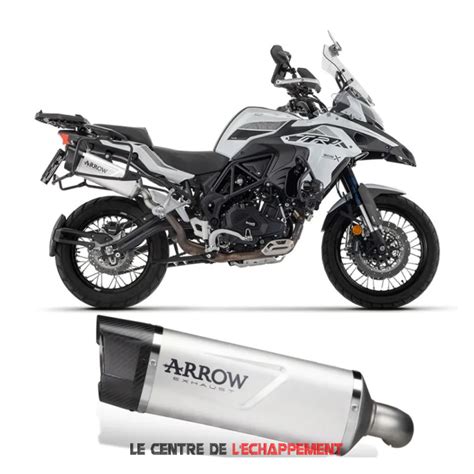 Silencieux Arrow Indy Race Evo Coupelle Carbone Benelli Trk X