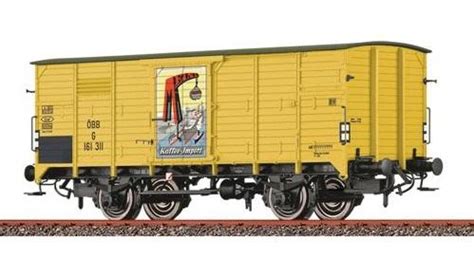 Brawa 50775 Gedeckter Güterwagen G Meinl Kaffee der ÖBB Epoche III