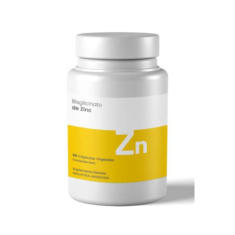 Bisglicinato De Zinc 28 Mg Leguilab 60 Cápsulas Vegetales