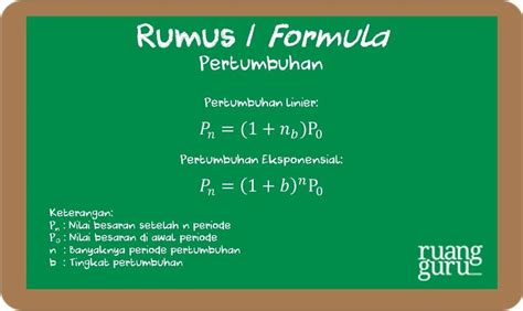 Pertumbuhan Dan Peluruhan Matematika Matematika Kelas Belajar