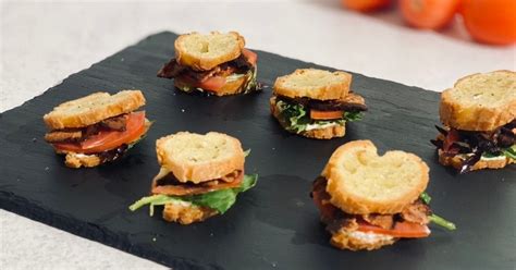 The Best Mini Blt Baguette Sandwiches