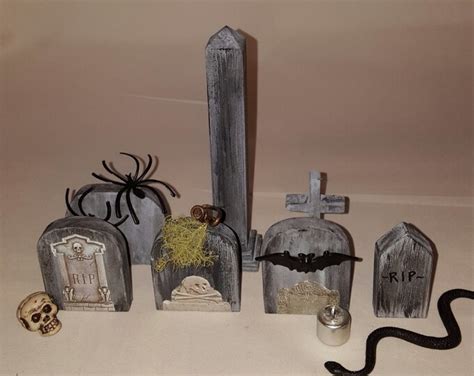 Miniature Cemetery Miniature Graveyard Miniature Gravestones