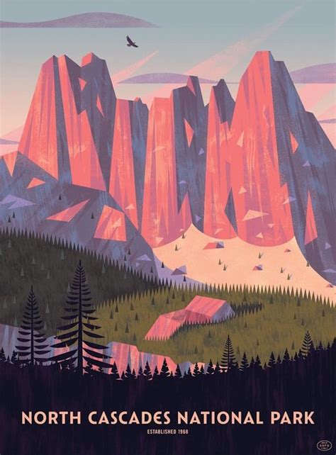 Retro National Park Posters Celebrate Diversity Of Americas Parks