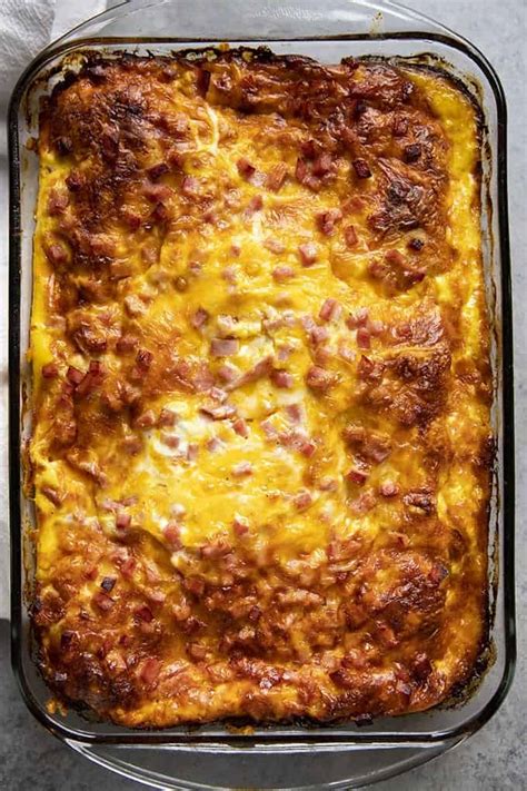 Stacked Tortilla Breakfast Casserole The Salty Marshmallow