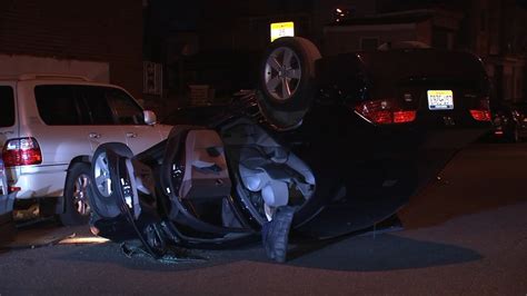 Two Arrested After Driver Smashes Into Parked Cars In South