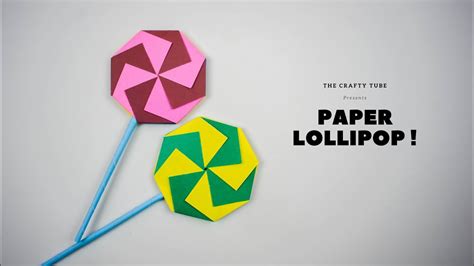 Paper Lollipop How To Make Paper Lollipop Lollipop Making Easy