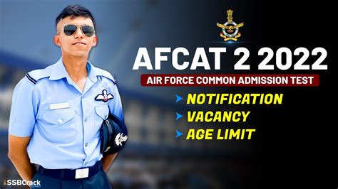 AFCAT 2 2022 Notification Out Exam Date Online Application