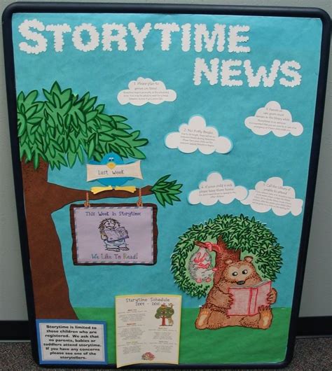 Storytime News Bulletin Board Created By Logan Library Staff News