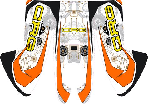 Crg Replica Iame Gazelle 60cc Airbox Sticker Kit Jakedesigns Graphics