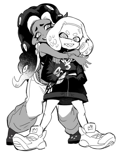 Marina And Pearl Splatoon And More Drawn By Dede Qwea