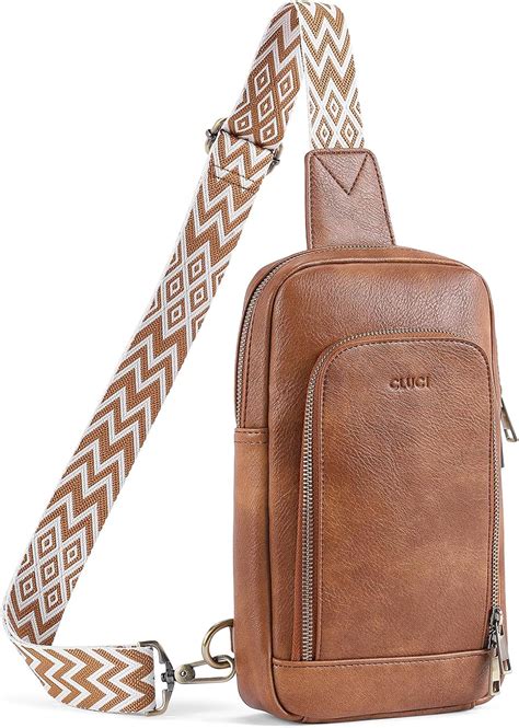 Amazon Cluci Sling Bag For Women Leather Crossbody Bags For