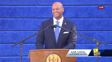 Inaugural Address Of Maryland Gov Wes Moore