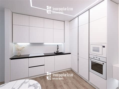 Какую столешницу выбрать для белого кухонного гарнитура?