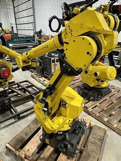 Used Fanuc M 710ic50 6 Axis Robot With R 30ib Controller For Sale