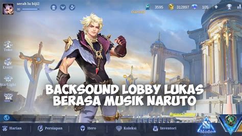 BACKSOUND LOBBY BARU LUKAS BERASA MUSIKNYA ANIME NARUTO MOBILE