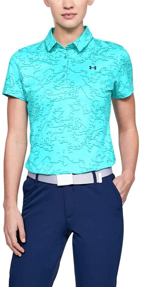 Under Armour Womens Zinger Novelty Golf Polo Shirts