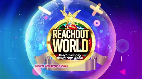 Reachout World Extravaganza Live With Pastor Chris Day Youtube