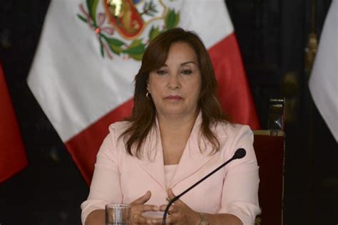 Dina Boluarte Le Da La Espalda Al Congreso Y Apoya A La Jnj Deben