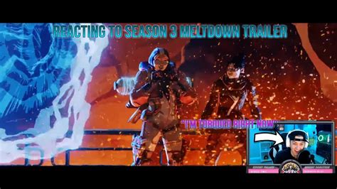 Apex Legends Meltdown Season Gameplay Trailer Reaction Youtube