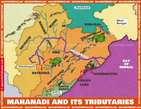 Master Mahanadi river 2021 [Map] - UPSC Colorfull notes | Geography map ...