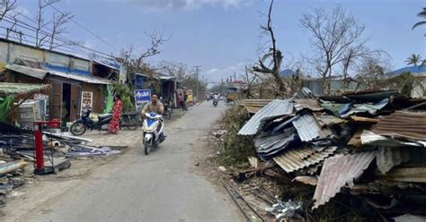 El Paso Del Cicl N Mocha Dej Al Menos Muertos En Myanmar