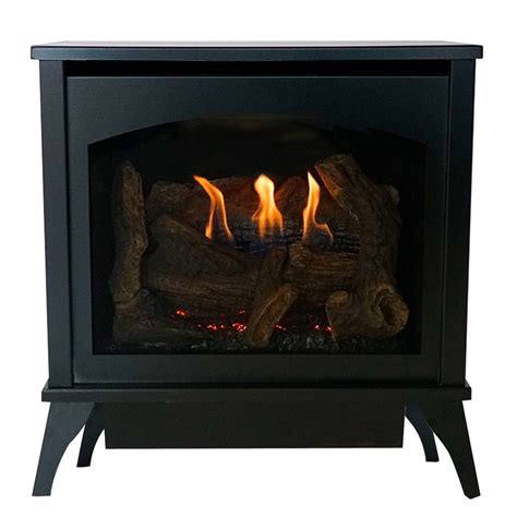 Free Standing Ventless Gas Fireplace