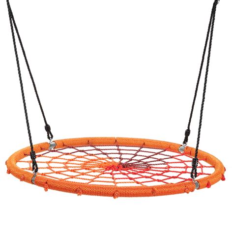 Costway 40 Spider Web Tree Swing Kids Outdoor Play Set W Adjustable