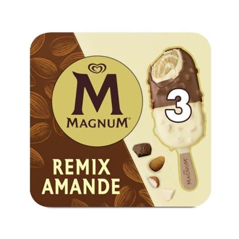 Glace B Tonnet Amande Remix Magnum La Boite De B Tonnets De Ml