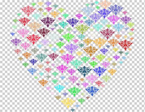 Iconos de computadora amor prismático textil corazón computadora