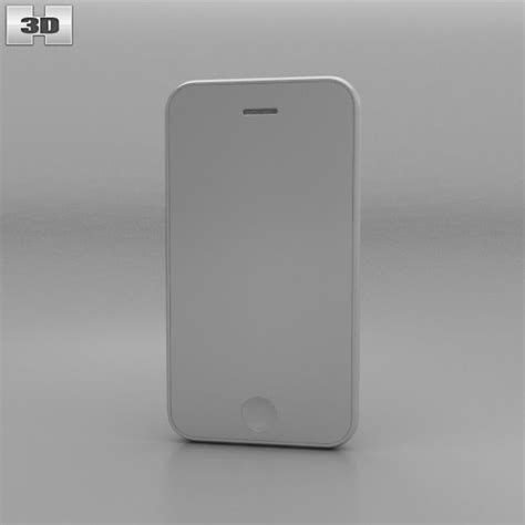 Apple iPhone 3G White 3D model | CGTrader