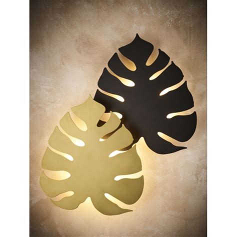 Polish And Stylish Monstera LED White Decorative Wall Lamp TK Lighting