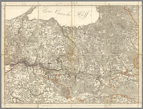 Karte Von Ost Preussen Nebst Preussisch Litthauen Und West Preussen