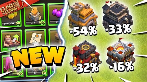 New Starter Challenges And Huge Reductions Clash Of Clans Update Sneak Peek 2 Youtube