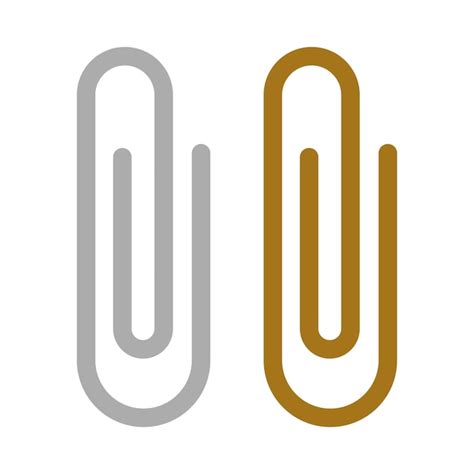 Premium Vector Paperclip Icon Style